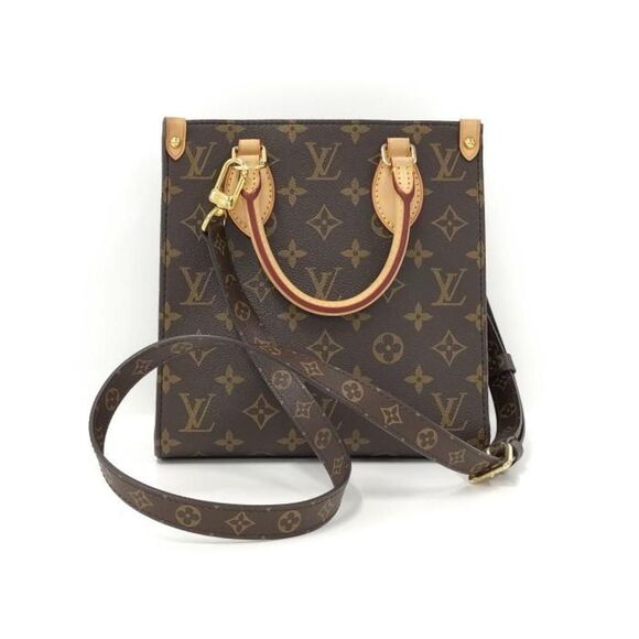 Louis Vuitton Sac Plat BB Shoulder Bag Monogram - Picture 2 of 10